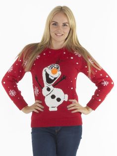 Frozen Christmas jumper ⋆ Christmas Jumpers, Women's Christmas Jumpers ...