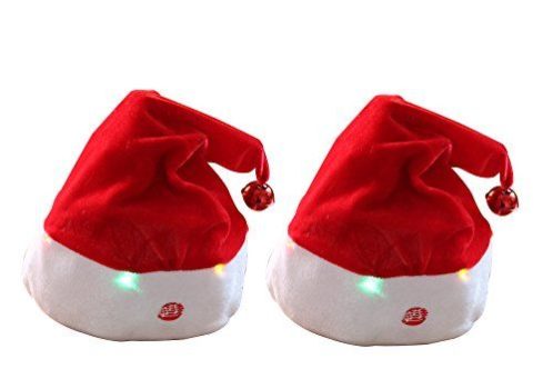 Two dancing Santa hats ⋆ Christmas Hats, Christmas Jumpers ⋆ Christmas ...