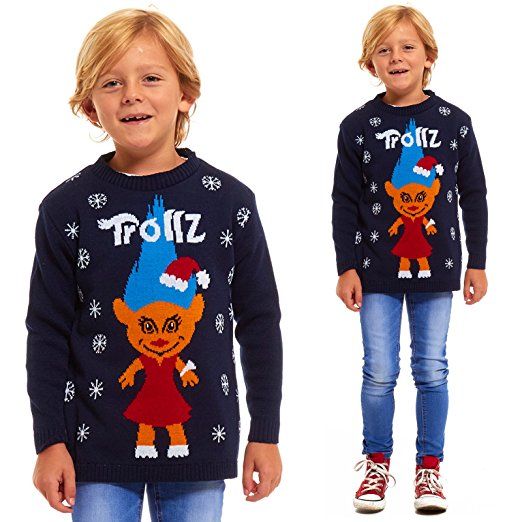 Trollz, Trolls children's jumper ⋆ Children's Christmas Jumpers ...