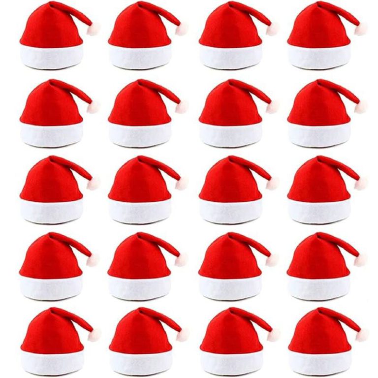 24pack Santa Hats Christmas Party Hats Fancy Dress Christmas Hats from Debenhams
