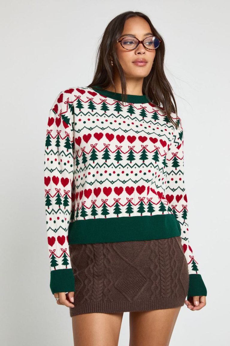 Christmas Tree Fairisle Christmas Jumper from Debenhams