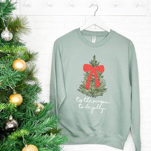 Christmas Tree With Bow Christmas Jumper from Not On The High Street