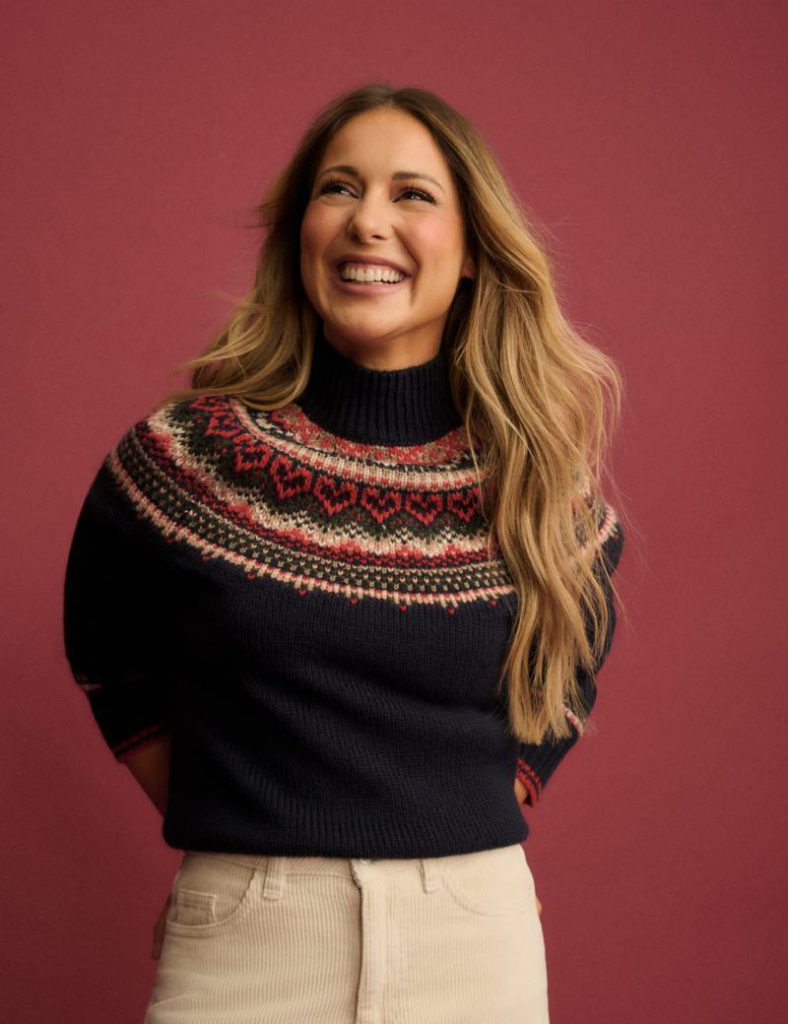 Fair Isle Yoke Jumper with Wool Christmas jumper from Marks & Spencer