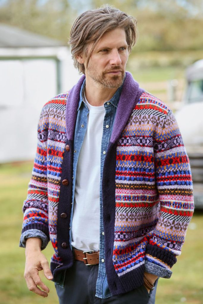 Fairisle Shawl Cardigan Christmas jumper from Debenhams
