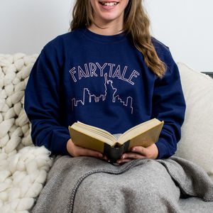 Fairytale Of New York Rose Gold Christmas Jumper from Not On The High Street