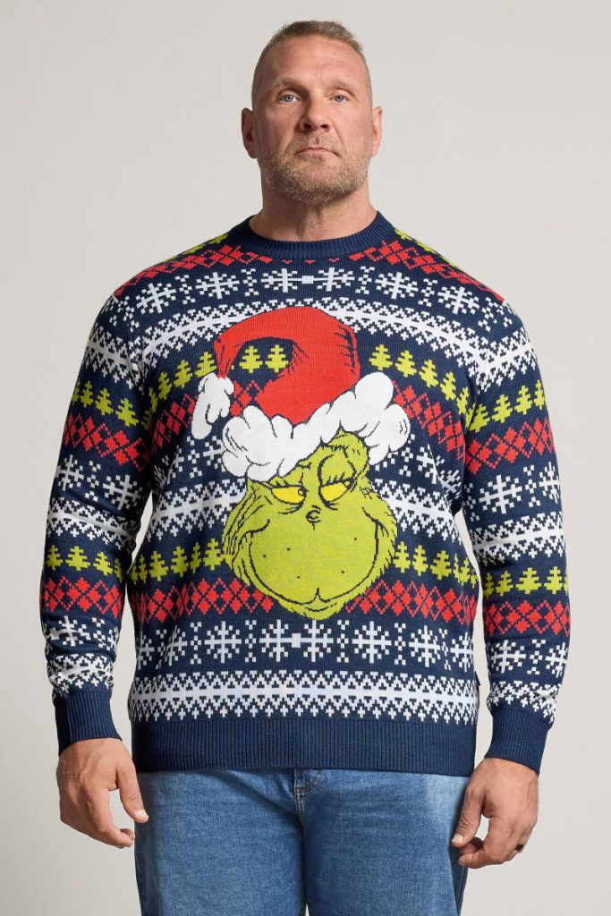Grinch Christmas Jumper from Boohoo