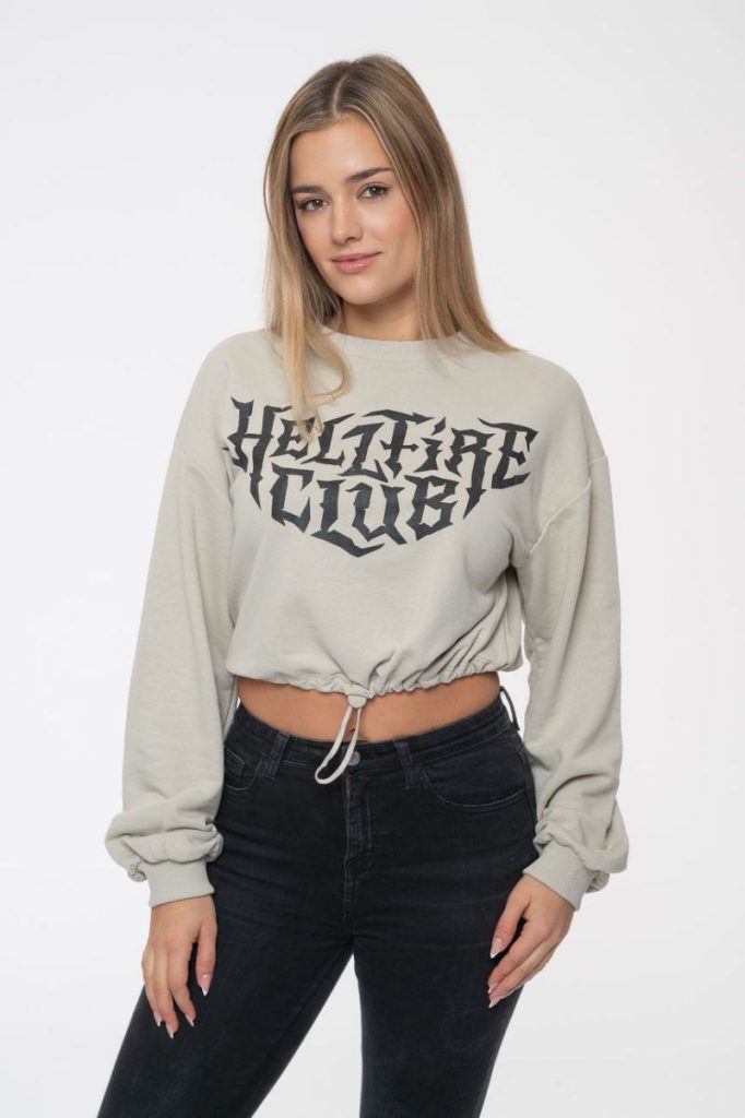Hellfire Club Bubble Christmas Drawstring Sweatshirt from Debenhams