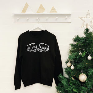 Ho Ho Xmas Tattoo Christmas Jumper from Not On The High Street