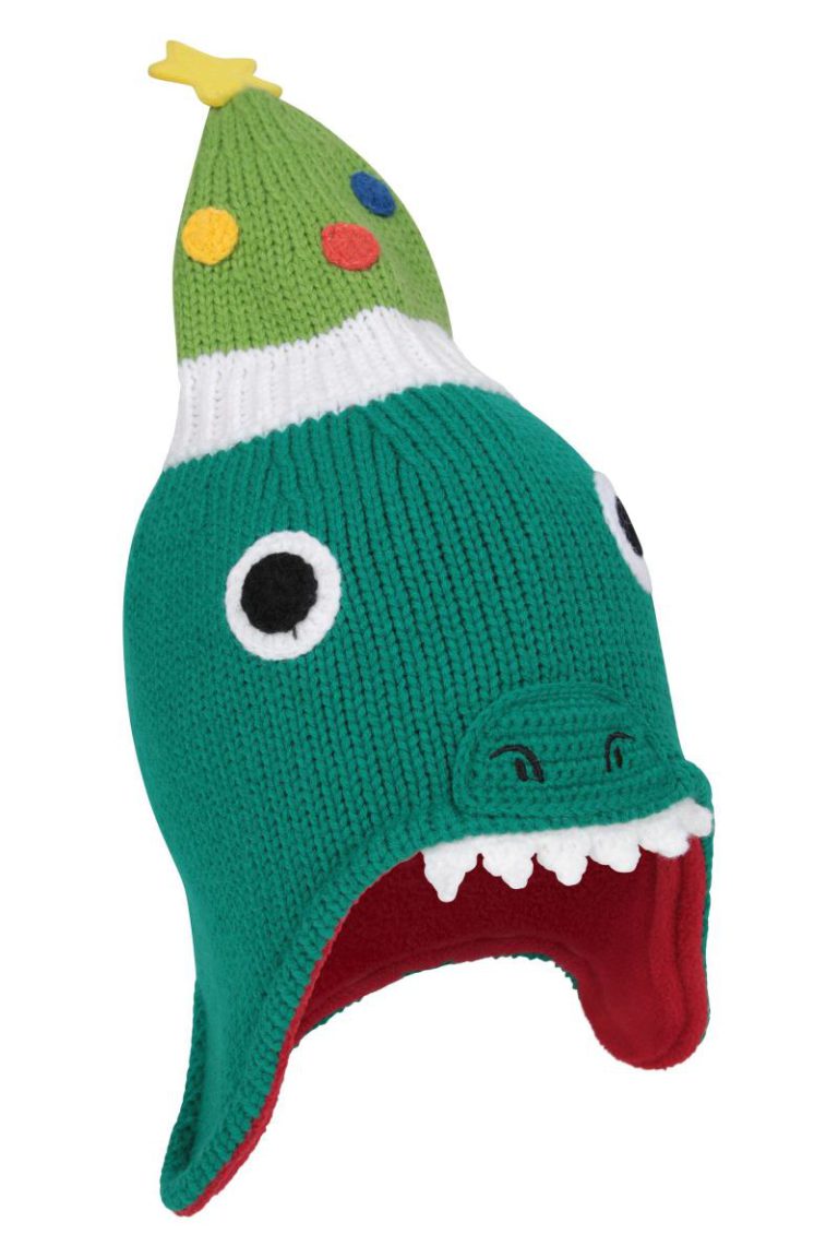 Lightweight Comfortable Xmas Fleece Lined Warm Winter Trapper Hat from Debenhams
