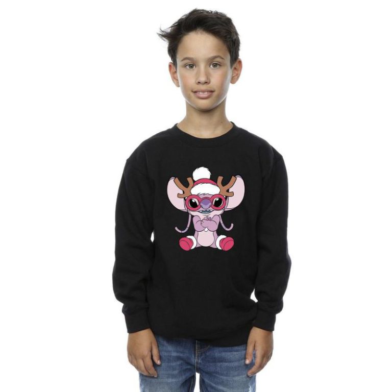 Lilo & Stitch Angel Reindeer Sweatshirt Christmas jumper from Debenhams