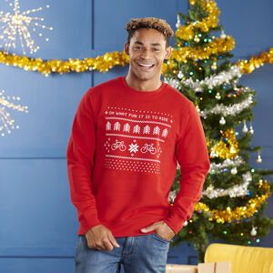 Men's Christmas Cycling Jumper from Not On The High Street