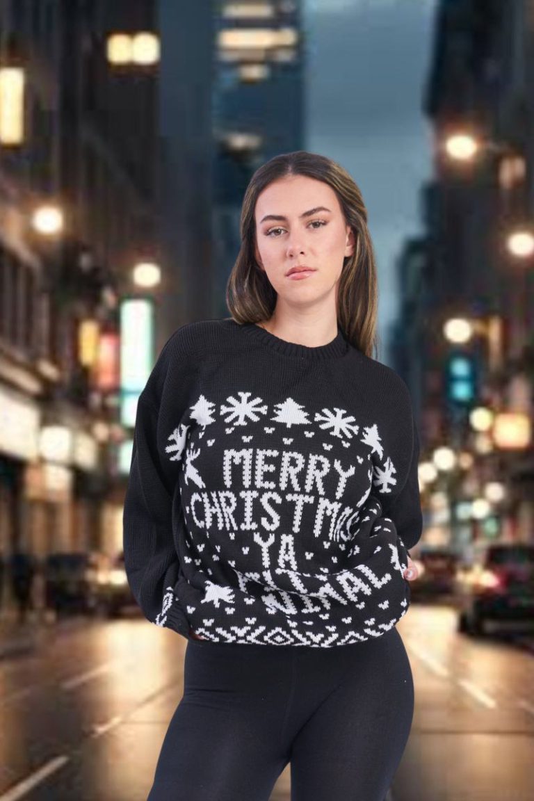 Merry Christmas Ya Filthy Animal Jumper from Debenhams
