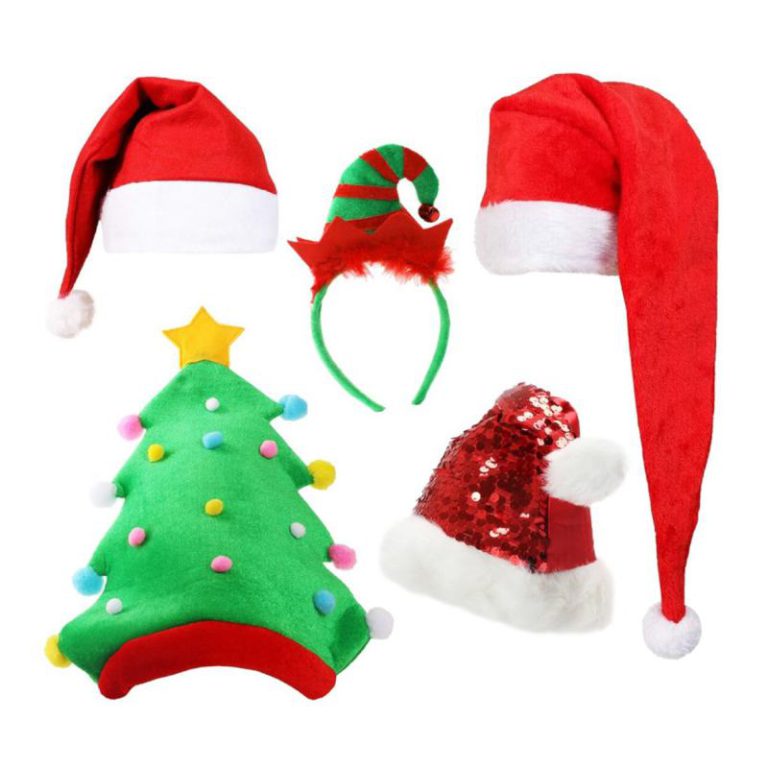 Pack of 5 Christmas Hat Set from Debenhams