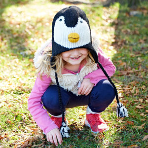 Penguin Hand Knitted Woollen Animal Hat Christmas jumper from Not On The High Street