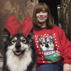 Personalised Dog Lover Christmas Jumper from Not On The High Street
