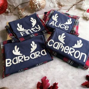 Personalised Reindeer Christmas Pyjamas from Not On The High Street