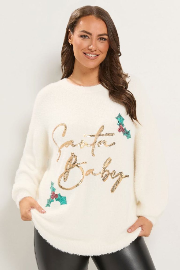 'Santa Baby' Novelty Jumper Christmas jumper from Debenhams