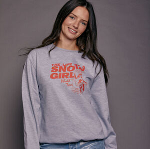 The Life Of A Snow Girl Christmas Sweatshirt from Not On The High Street