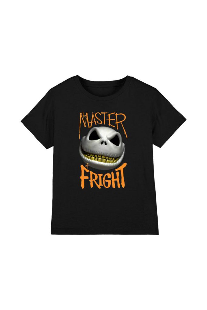 The Nightmare Before Christmas Jack Master Of Fright Kids T-Shirt Black from Debenhams