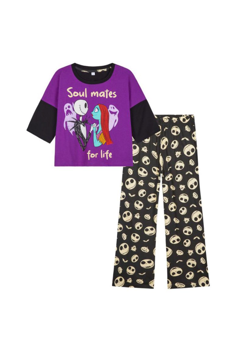 Womens Nightmare Before Christmas Pyjama Set from Debenhams